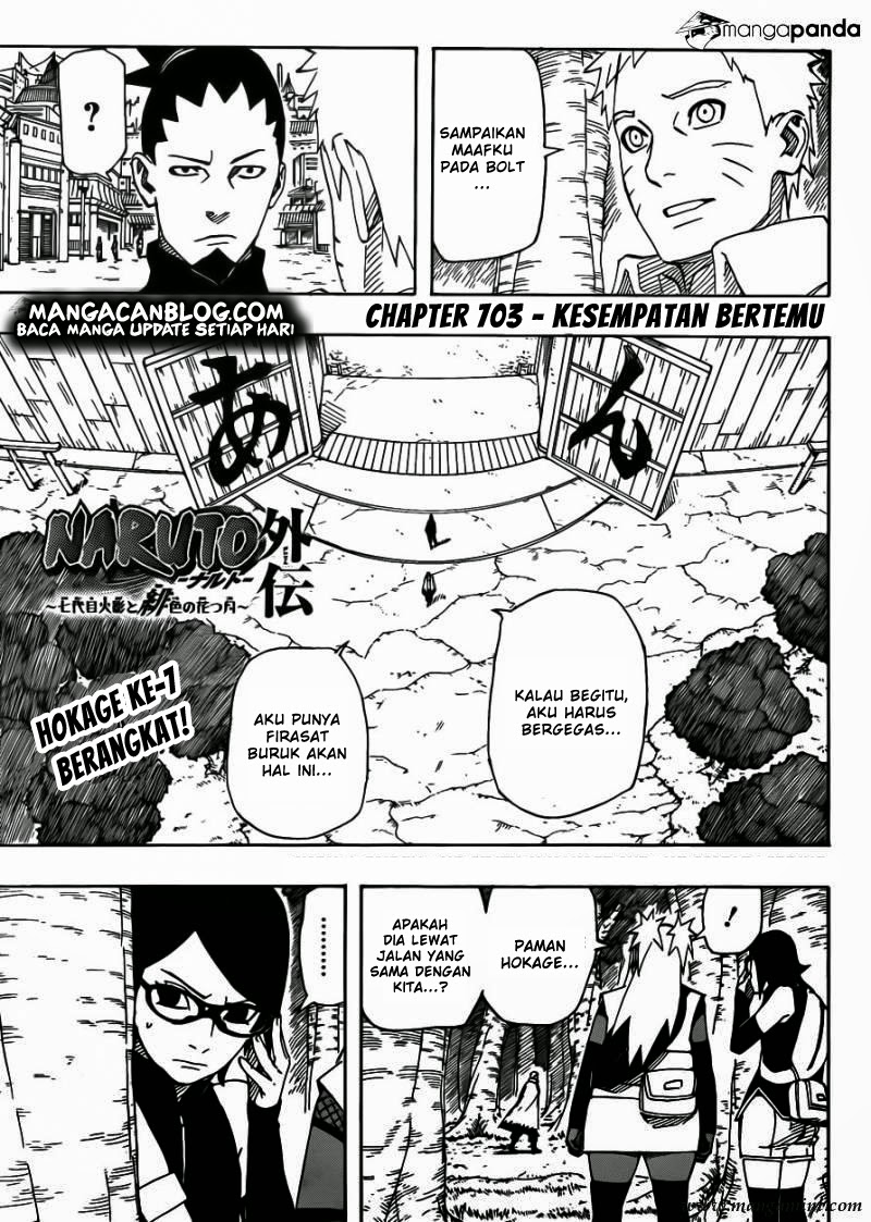 Komik Naruto Chapter 703 gambar nomor 1