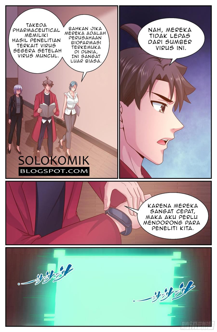 Komik I Have a Mansion In The Post-Apocalyptic World Chapter 348 gambar nomor 1