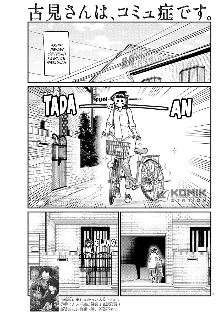 Manga Komi-san wa Komyushou Desu Chapter 214 gambar nomor 2