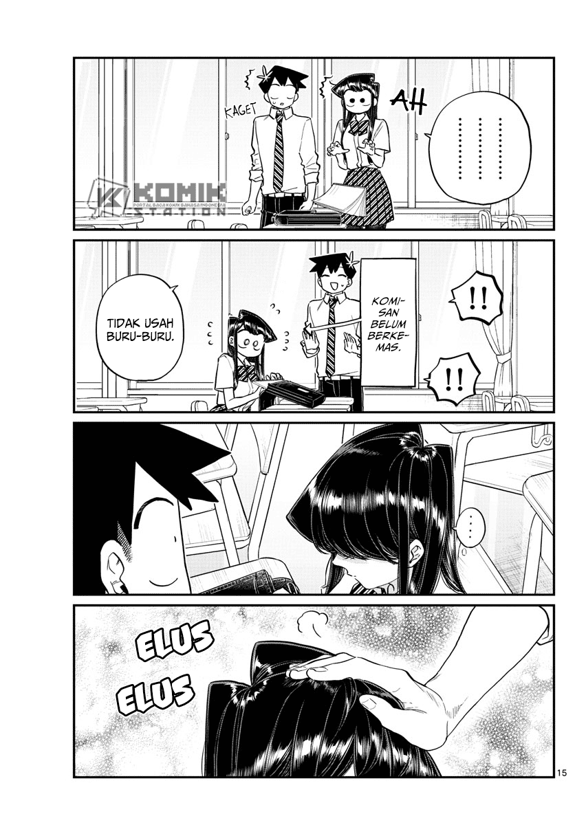 Komi-san wa Komyushou Desu Chapter 213 Gambar 4