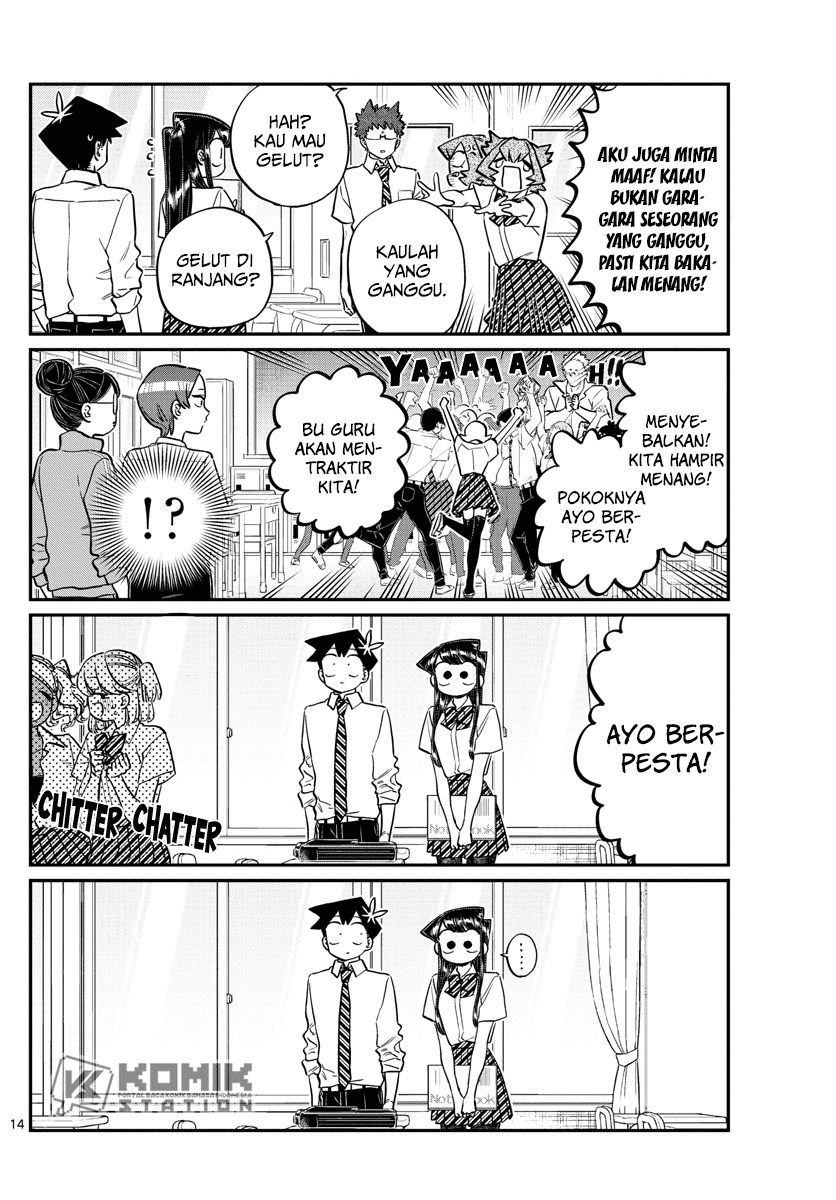 Komi-san wa Komyushou Desu Chapter 213 Gambar 3