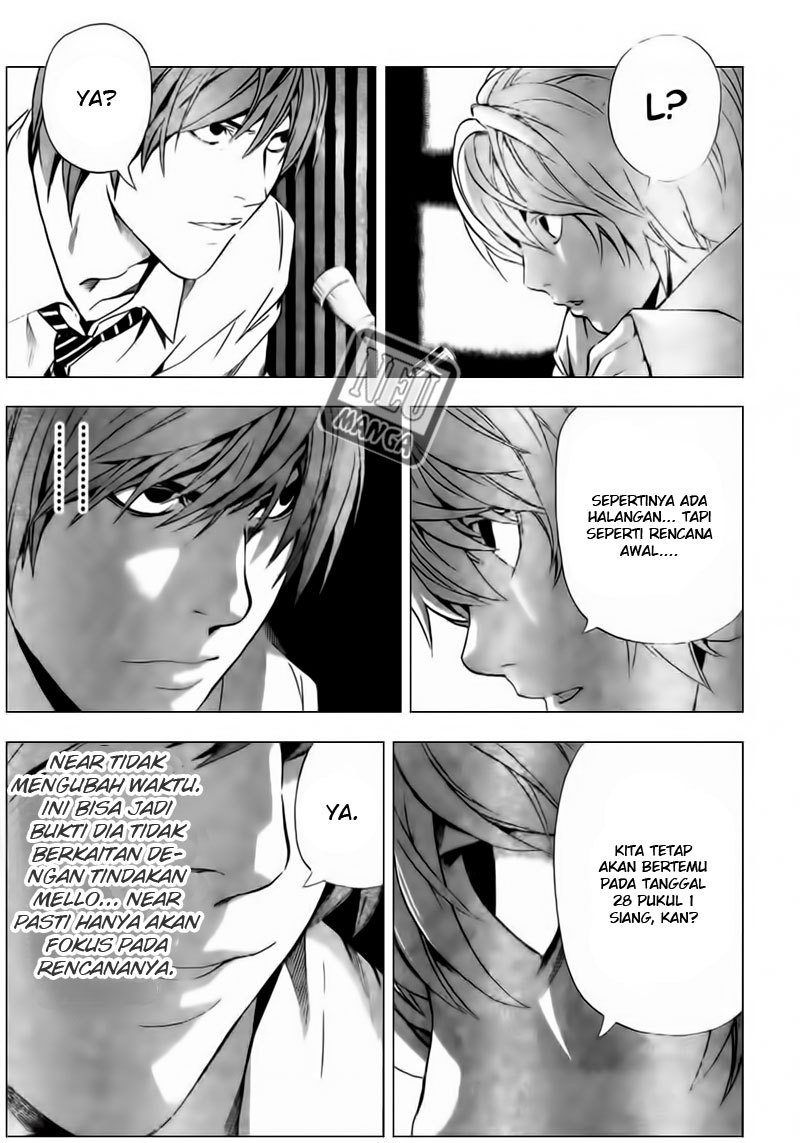 Death note Chapter 100 Gambar 8