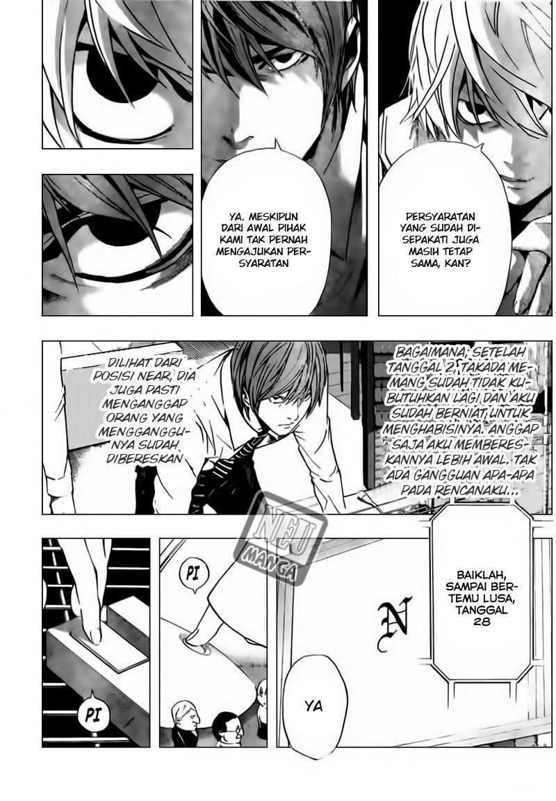 Death note Chapter 100 Gambar 9