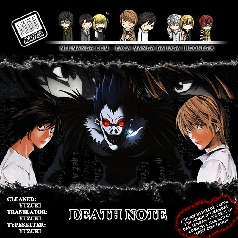 Komik Death note Chapter 100 gambar nomor 1