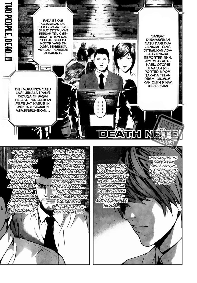 Manga Death note Chapter 100 gambar nomor 2