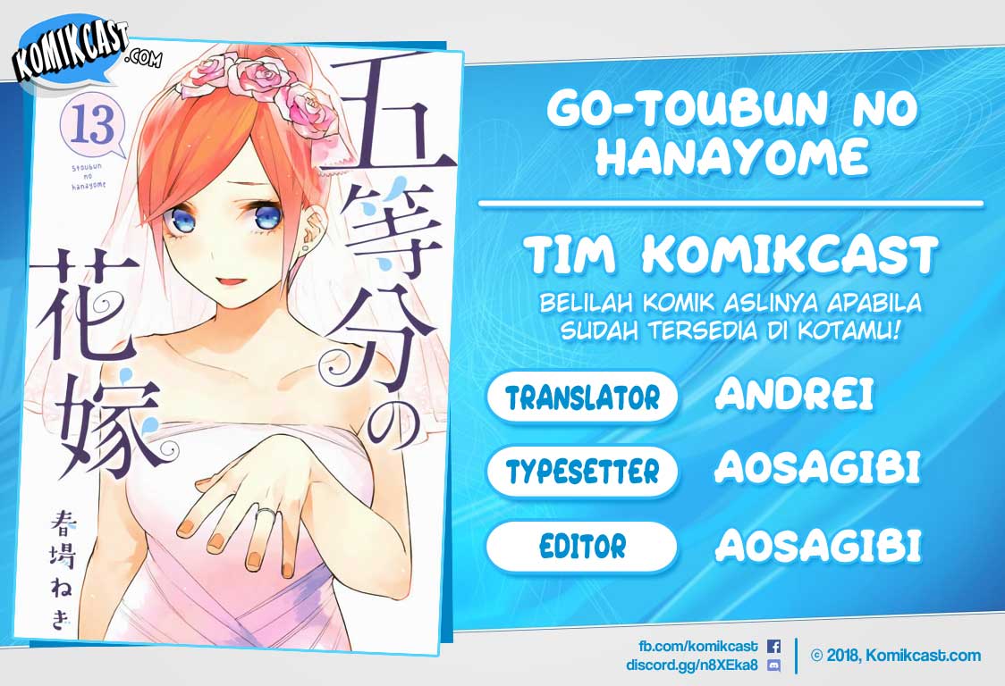 Komik Go-toubun no Hanayome Chapter 121 gambar nomor 1