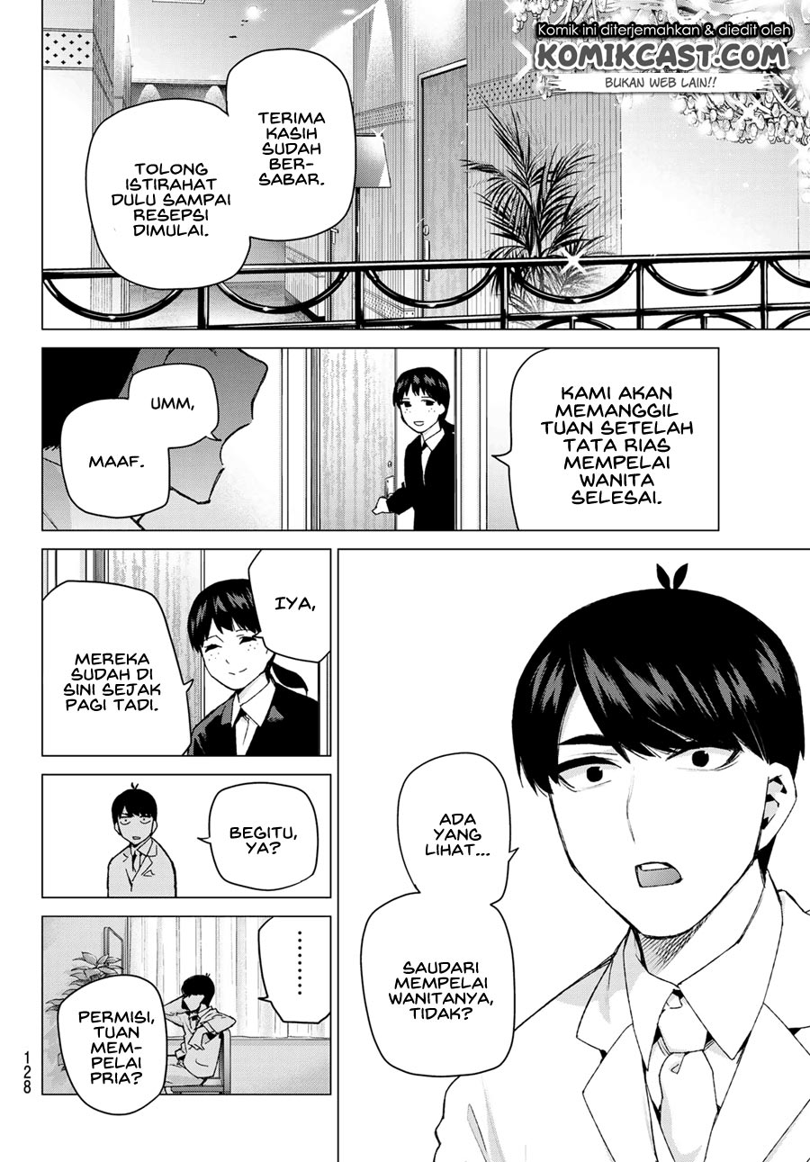 Go-toubun no Hanayome Chapter 121 Gambar 16