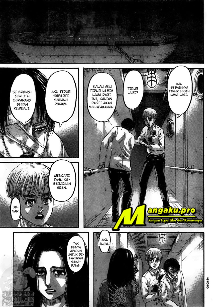 Shingeki no Kyojin Chapter 132.1 Gambar 10