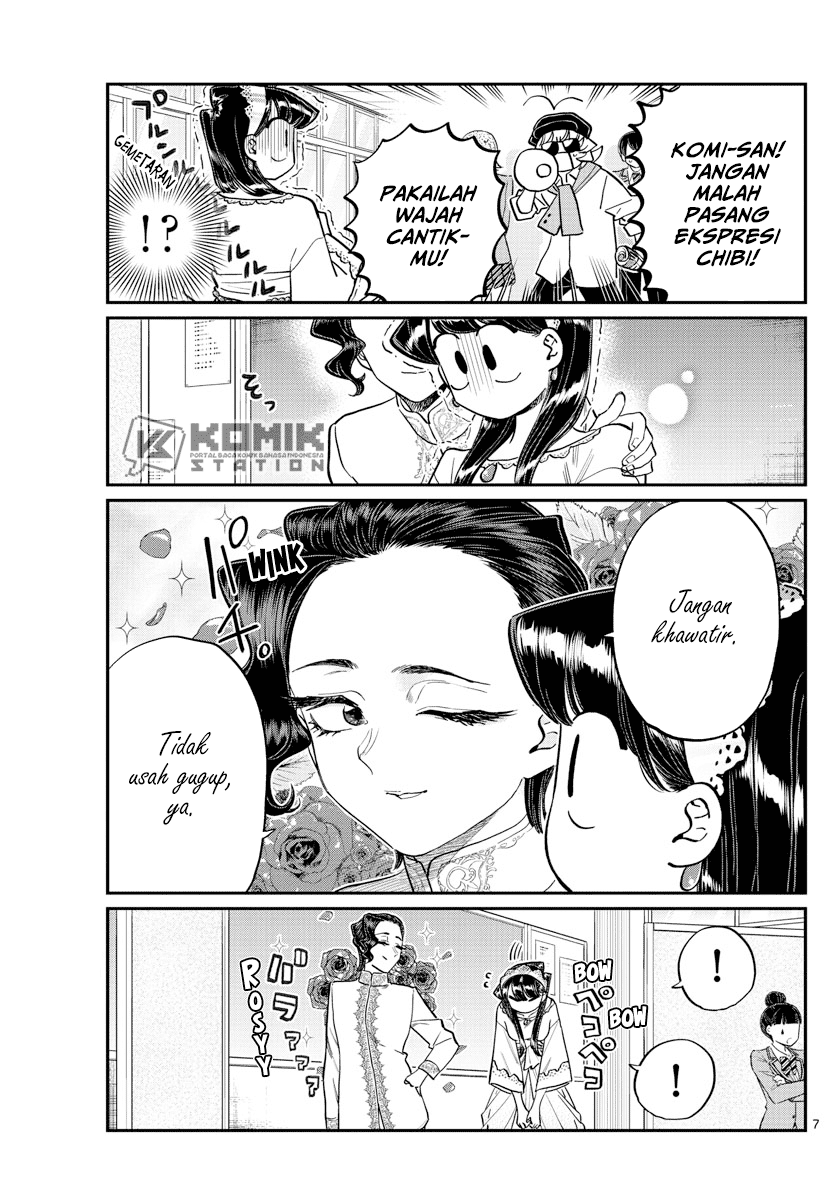 Komi-san wa Komyushou Desu Chapter 221 Gambar 8