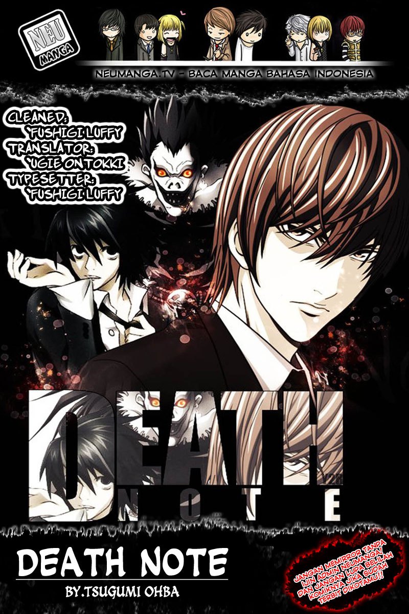 Komik Death note Chapter 108 gambar nomor 1