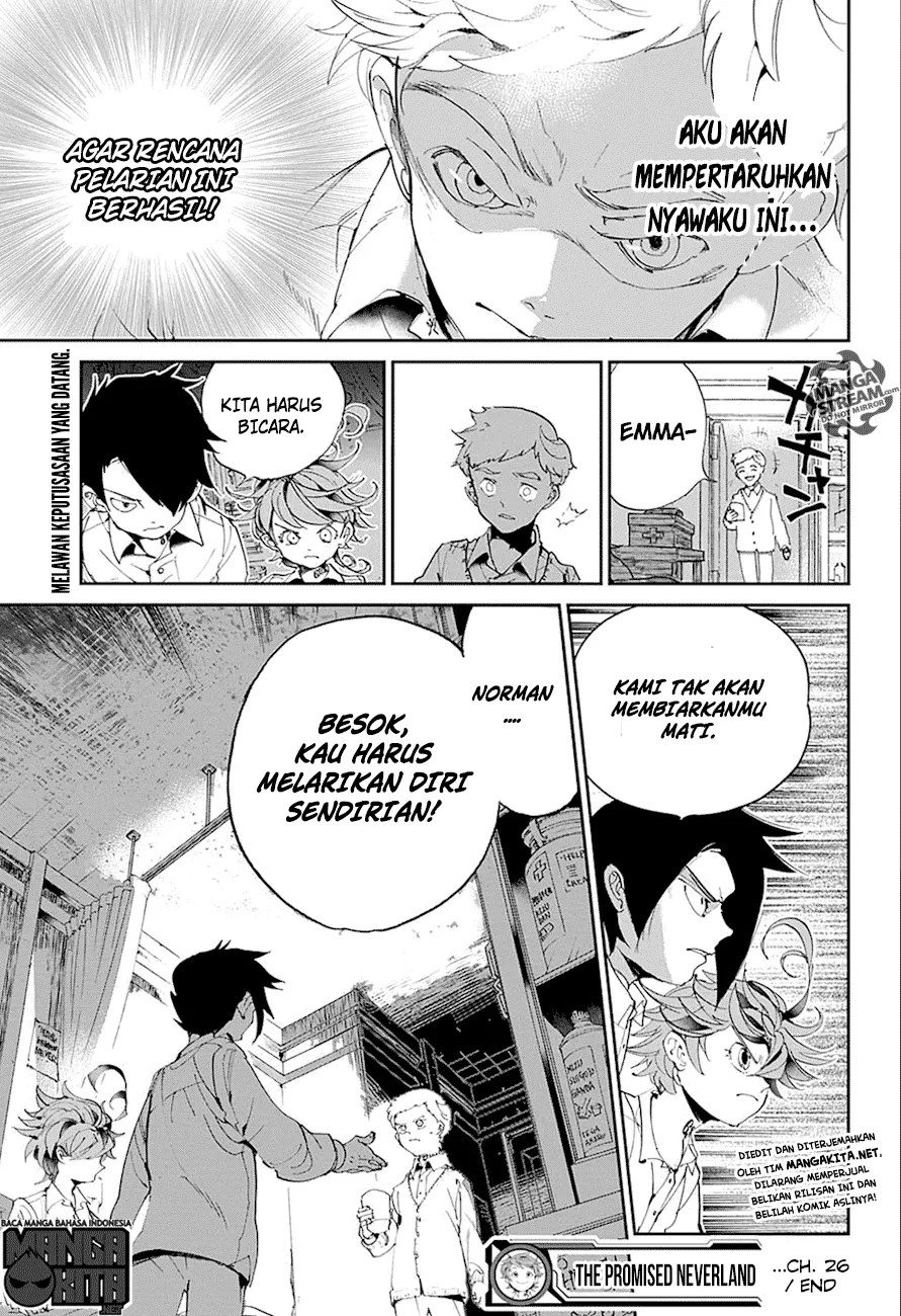 The Promised Neverland Chapter 26 Gambar 20