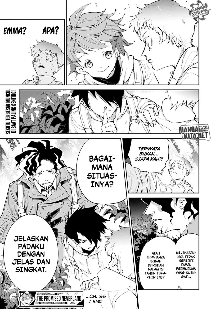 The Promised Neverland Chapter 85 Gambar 19