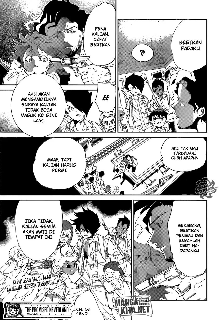 The Promised Neverland Chapter 53 Gambar 23