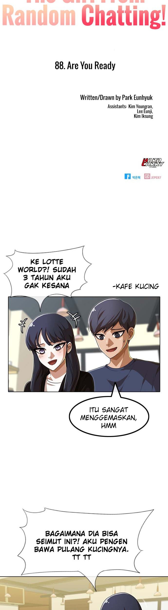 The Girl from Random Chatting! Chapter 92 Gambar 13