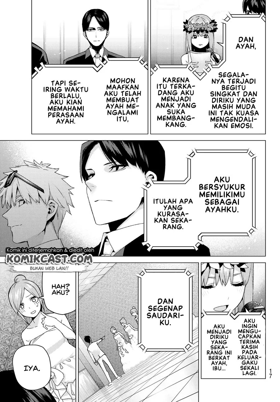 Go-toubun no Hanayome Chapter 122.5 Gambar 9