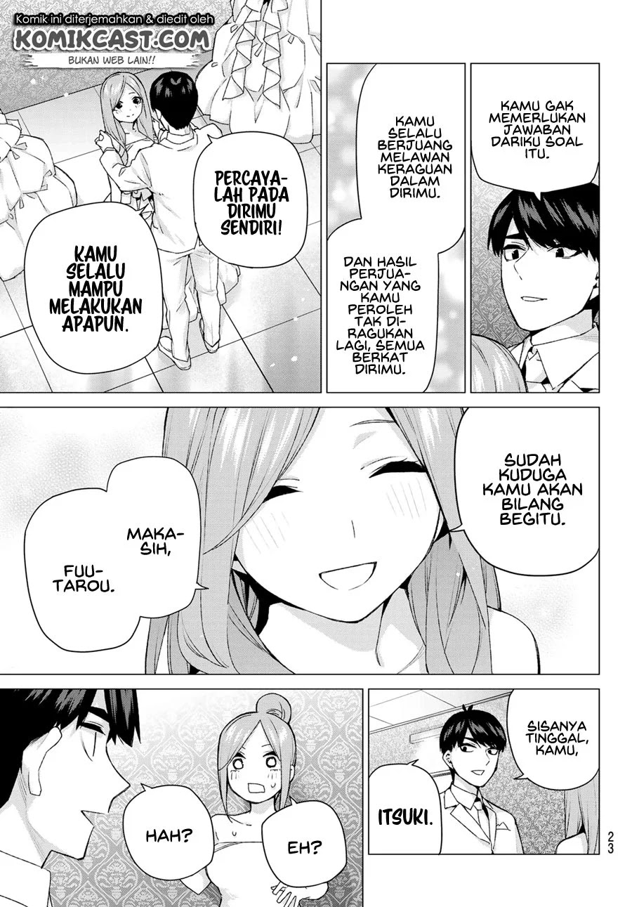 Go-toubun no Hanayome Chapter 122.5 Gambar 15