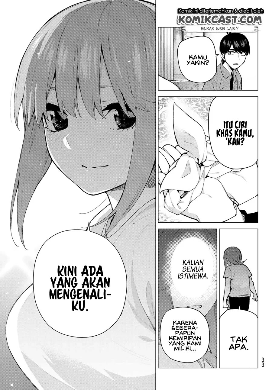 Go-toubun no Hanayome Chapter 122.5 Gambar 25