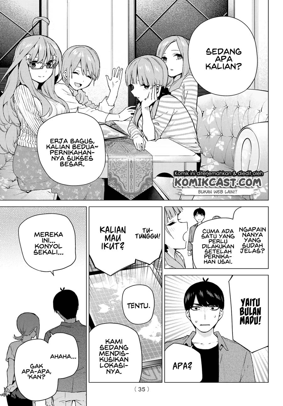 Go-toubun no Hanayome Chapter 122.5 Gambar 27