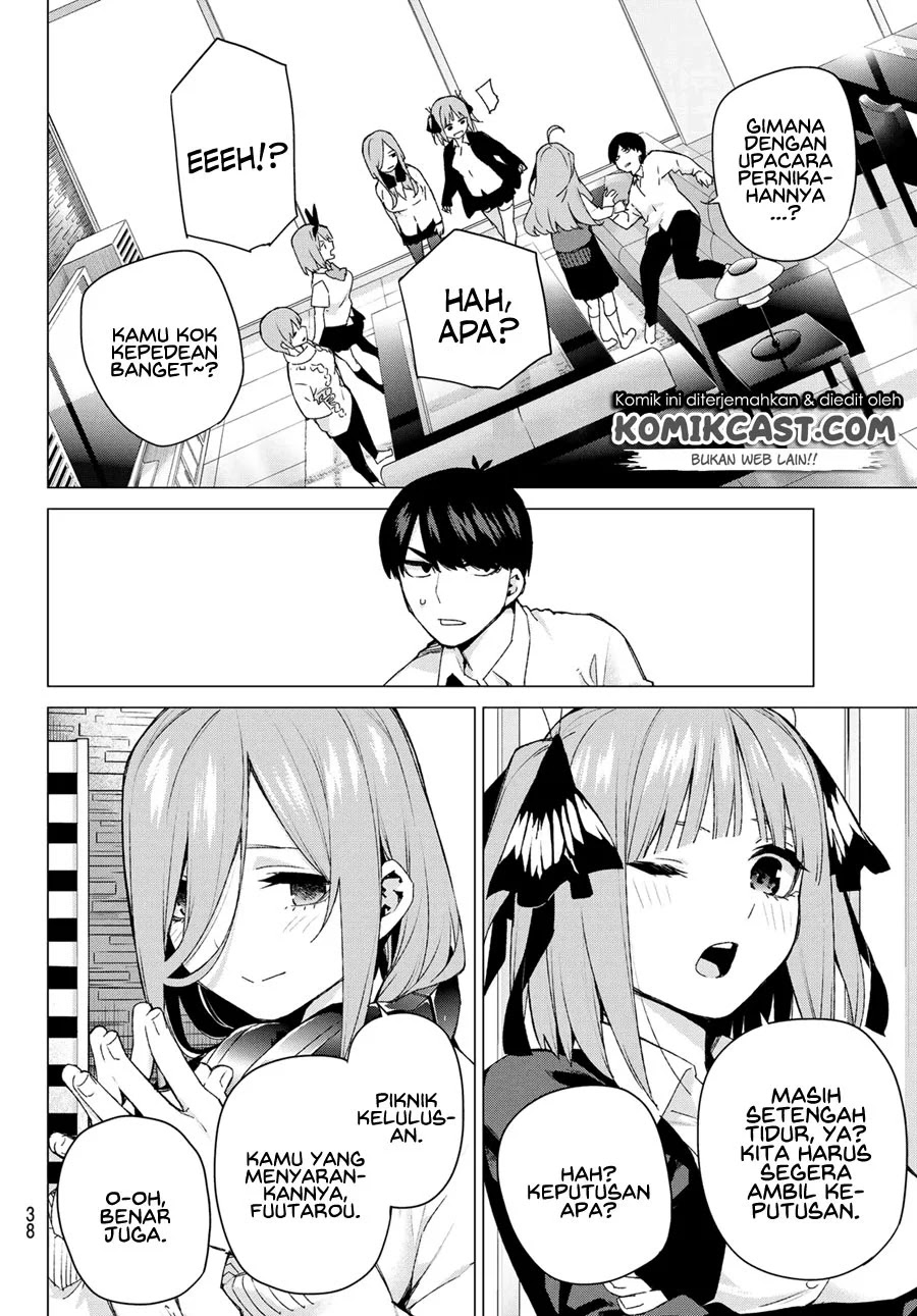 Go-toubun no Hanayome Chapter 122.5 Gambar 30