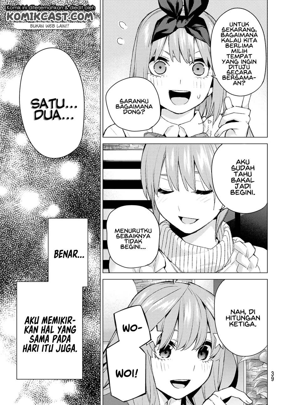 Go-toubun no Hanayome Chapter 122.5 Gambar 31