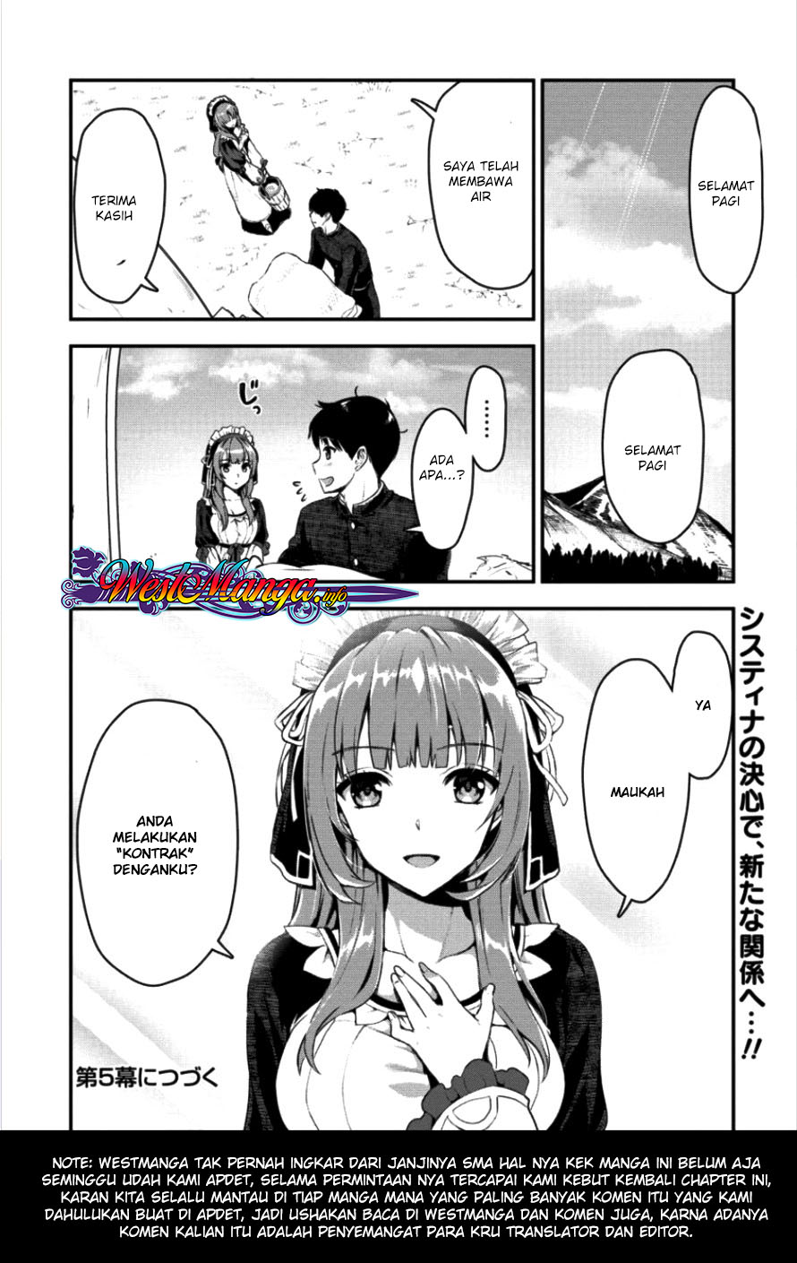 Makenshi no Maken Niyoru Maken no Tame no Harem Life Chapter 04 Gambar 26