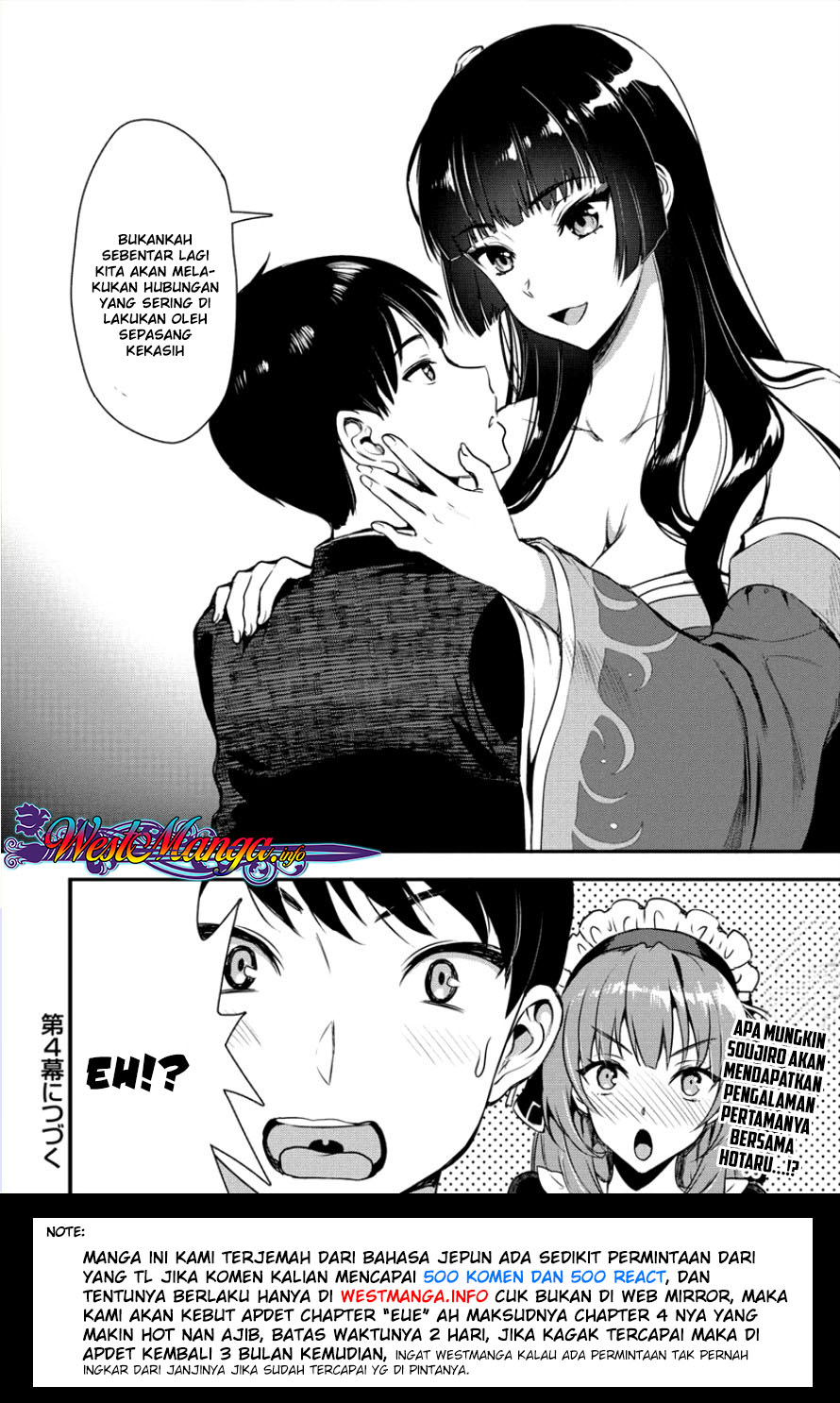 Makenshi no Maken Niyoru Maken no Tame no Harem Life Chapter 03 Gambar 26
