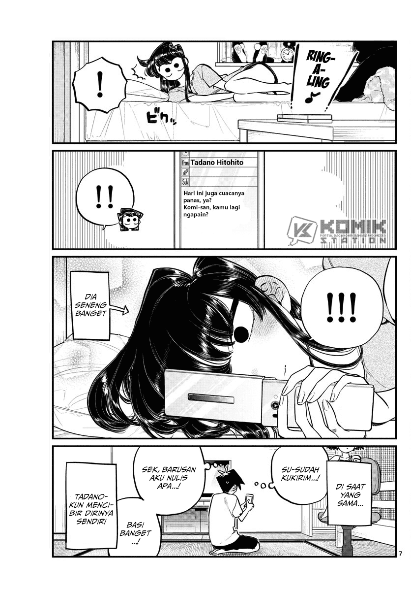 Komi-san wa Komyushou Desu Chapter 178 Gambar 8