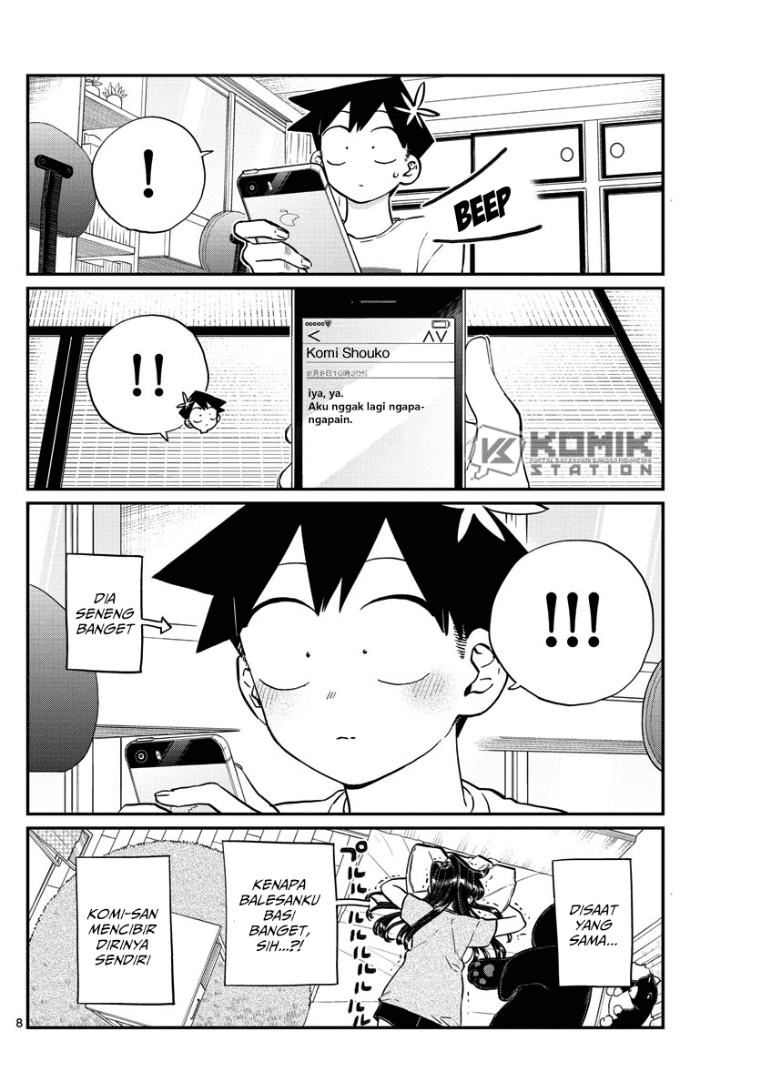 Komi-san wa Komyushou Desu Chapter 178 Gambar 9