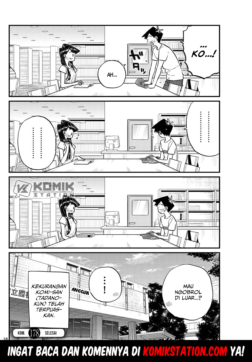 Komi-san wa Komyushou Desu Chapter 178 Gambar 20