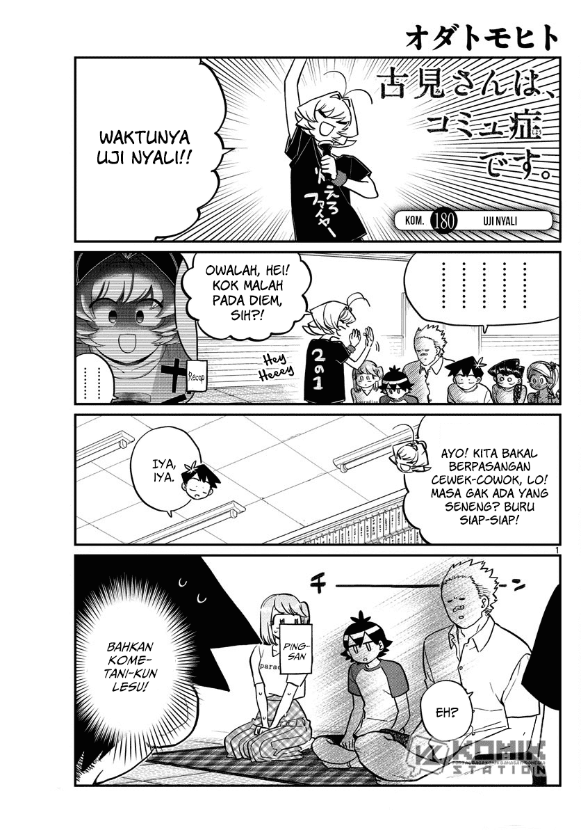 Manga Komi-san wa Komyushou Desu Chapter 180 gambar nomor 2