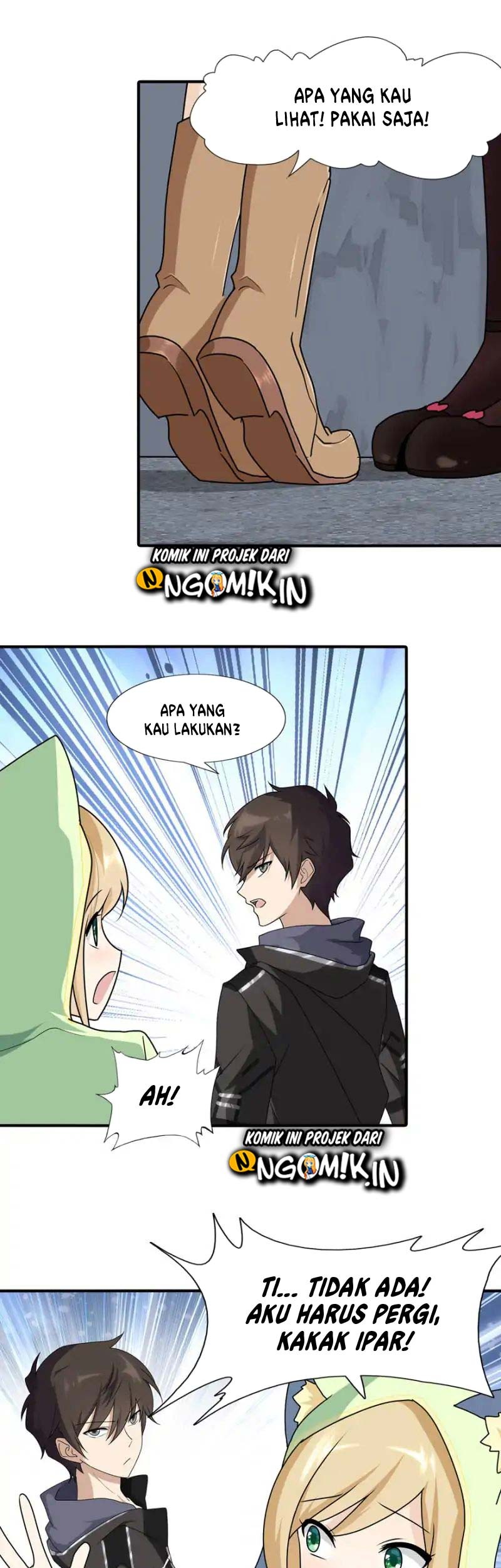 Virus Girlfriend Chapter 40 Gambar 16