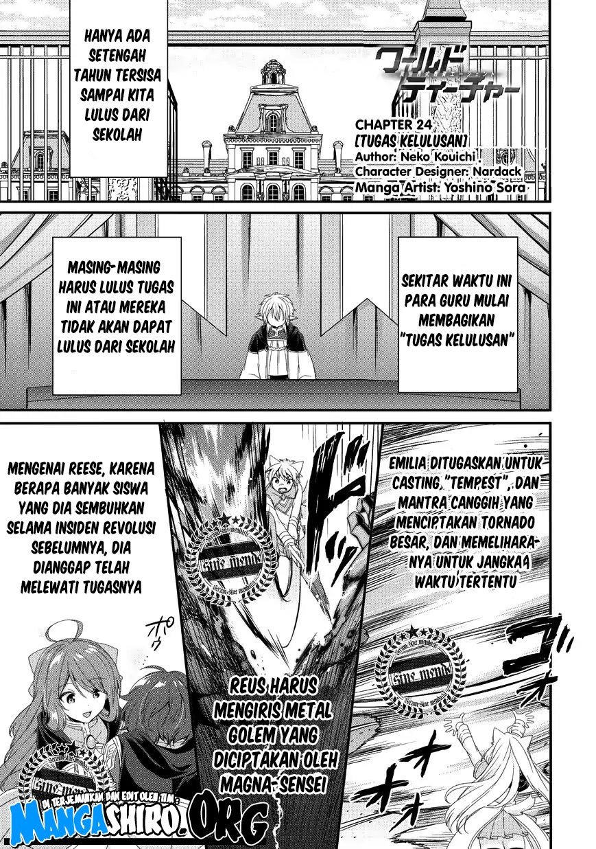 Manga World Teacher: Isekaishiki Kyouiku Agent Chapter 24 gambar nomor 2