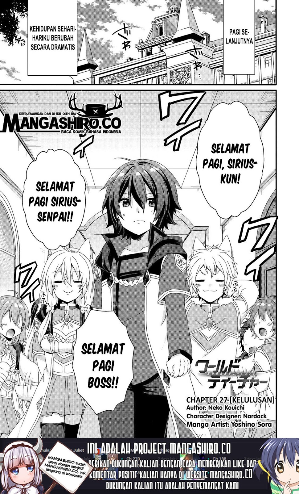 Manga World Teacher: Isekaishiki Kyouiku Agent Chapter 27 gambar nomor 2
