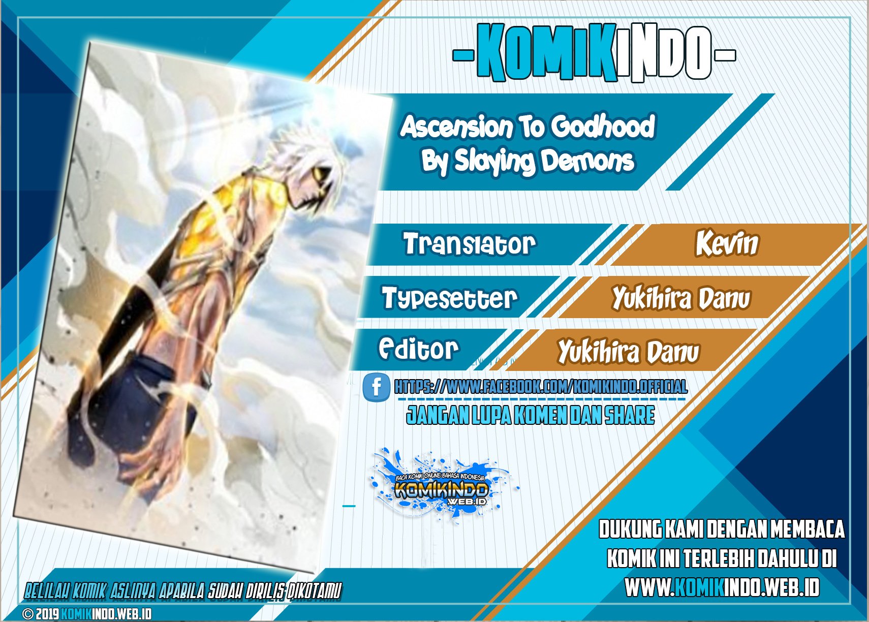 Komik Ascension To Godhood By Slaying Demons Chapter 00 gambar nomor 1