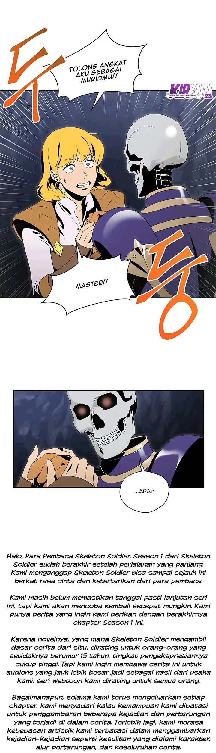 Skeleton Soldier Couldn’t Protect the Dungeon Chapter 66 Gambar 46