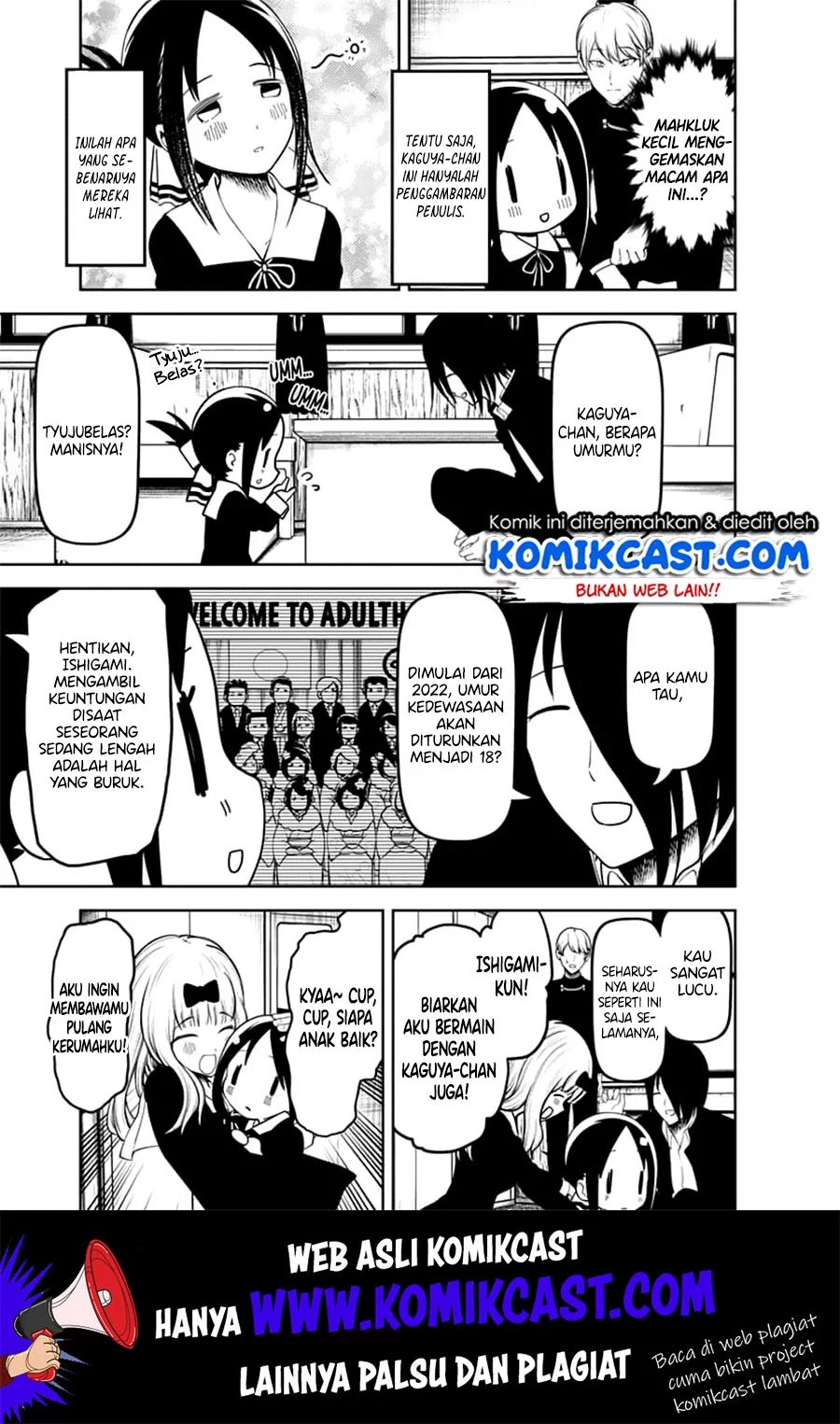 Kaguya-sama wa Kokurasetai – Tensai-tachi no Renai Zunousen Chapter 139 Gambar 10