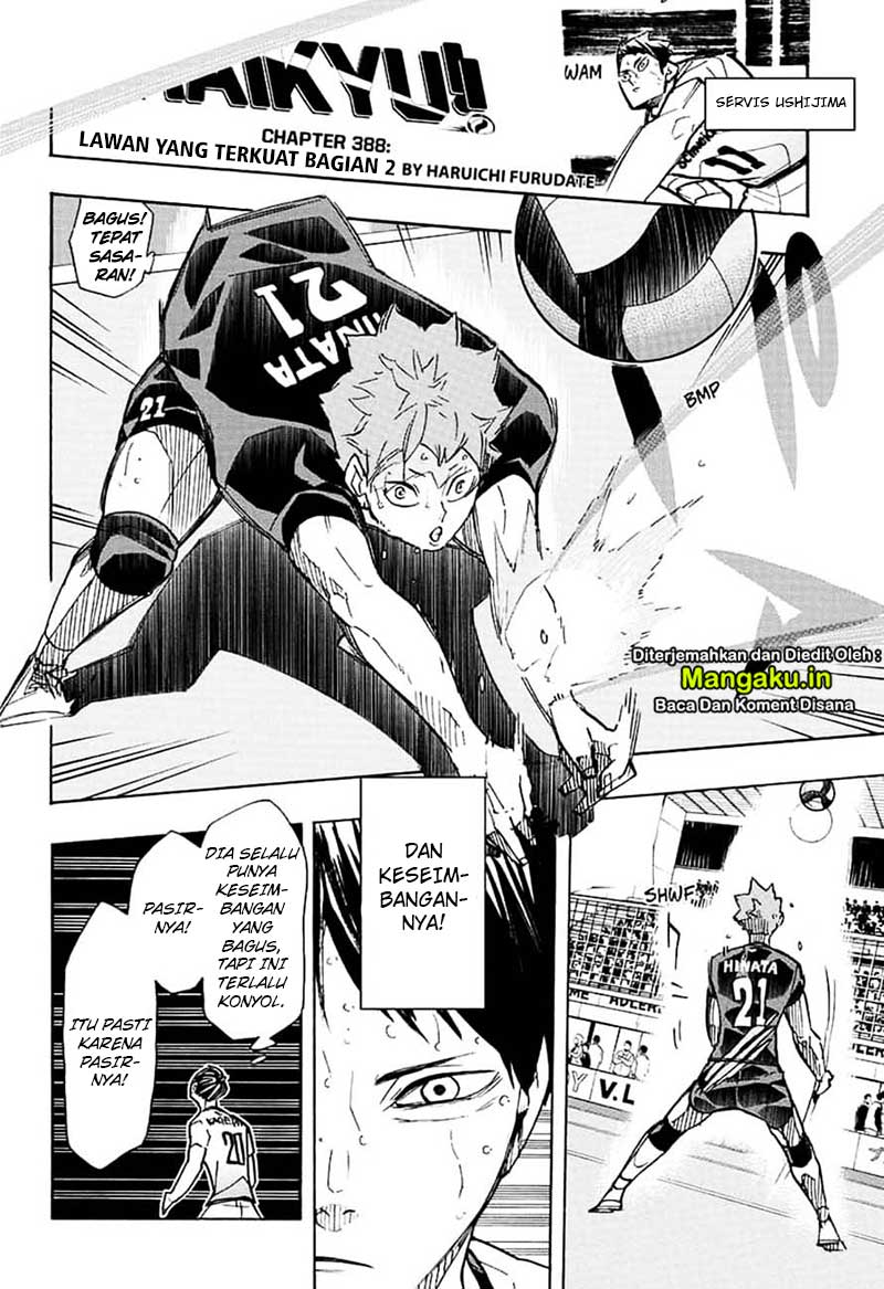 Haikyuu!! Chapter 388 Gambar 3