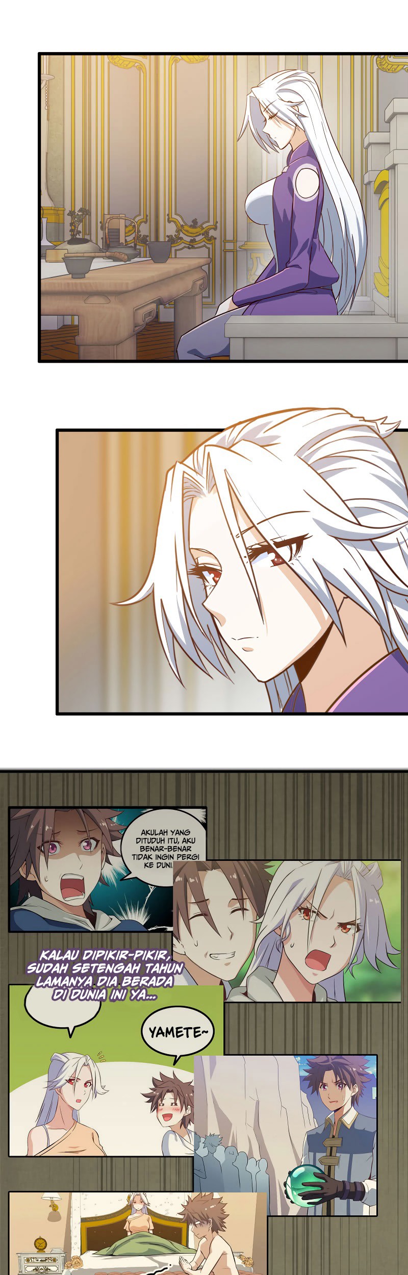 Manhua My Wife is a Demon Queen Chapter 183 gambar nomor 2