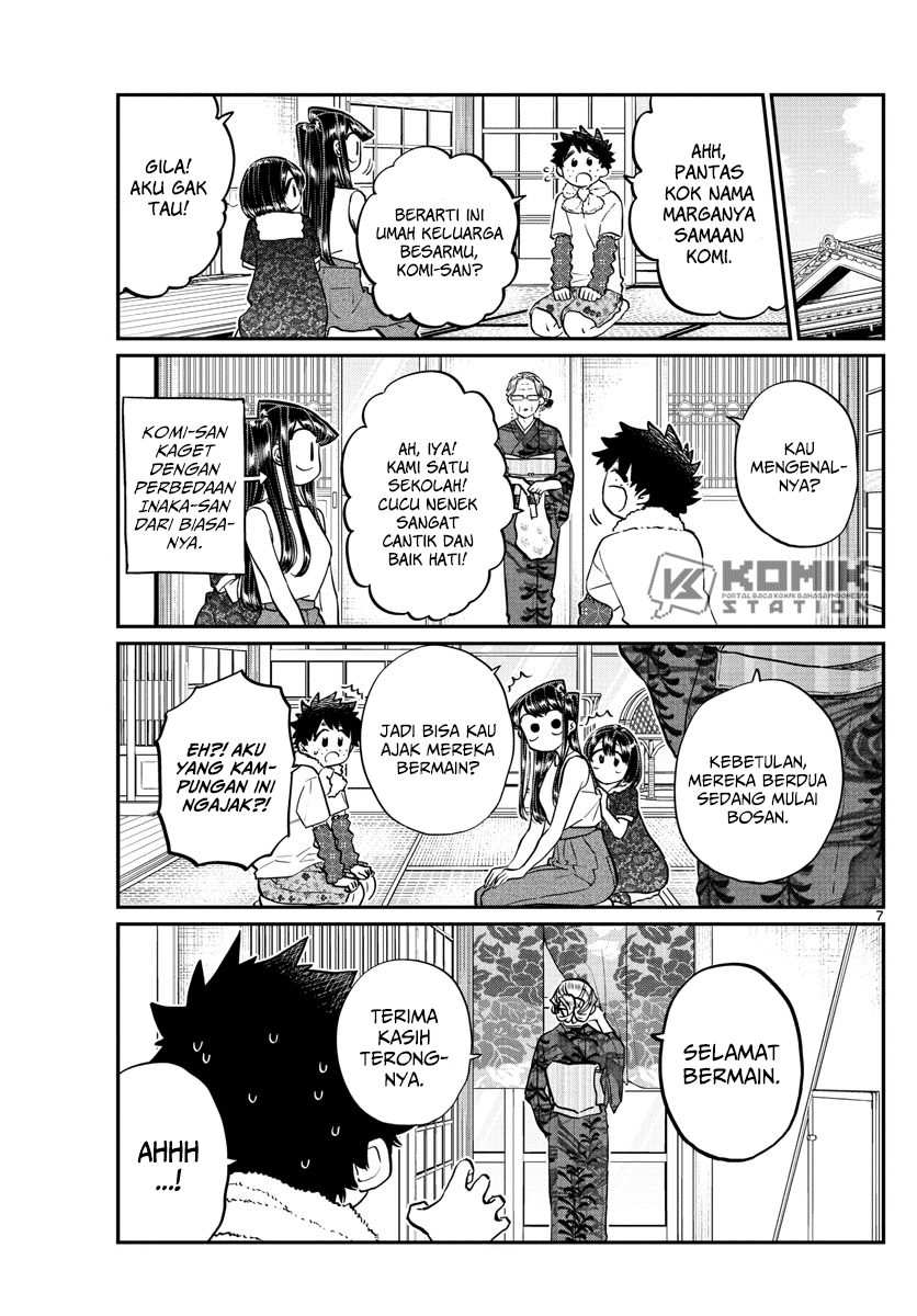 Komi-san wa Komyushou Desu Chapter 184 Gambar 9