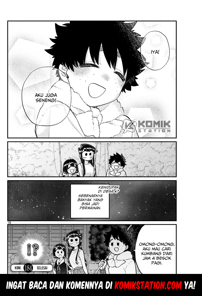 Komi-san wa Komyushou Desu Chapter 184 Gambar 20