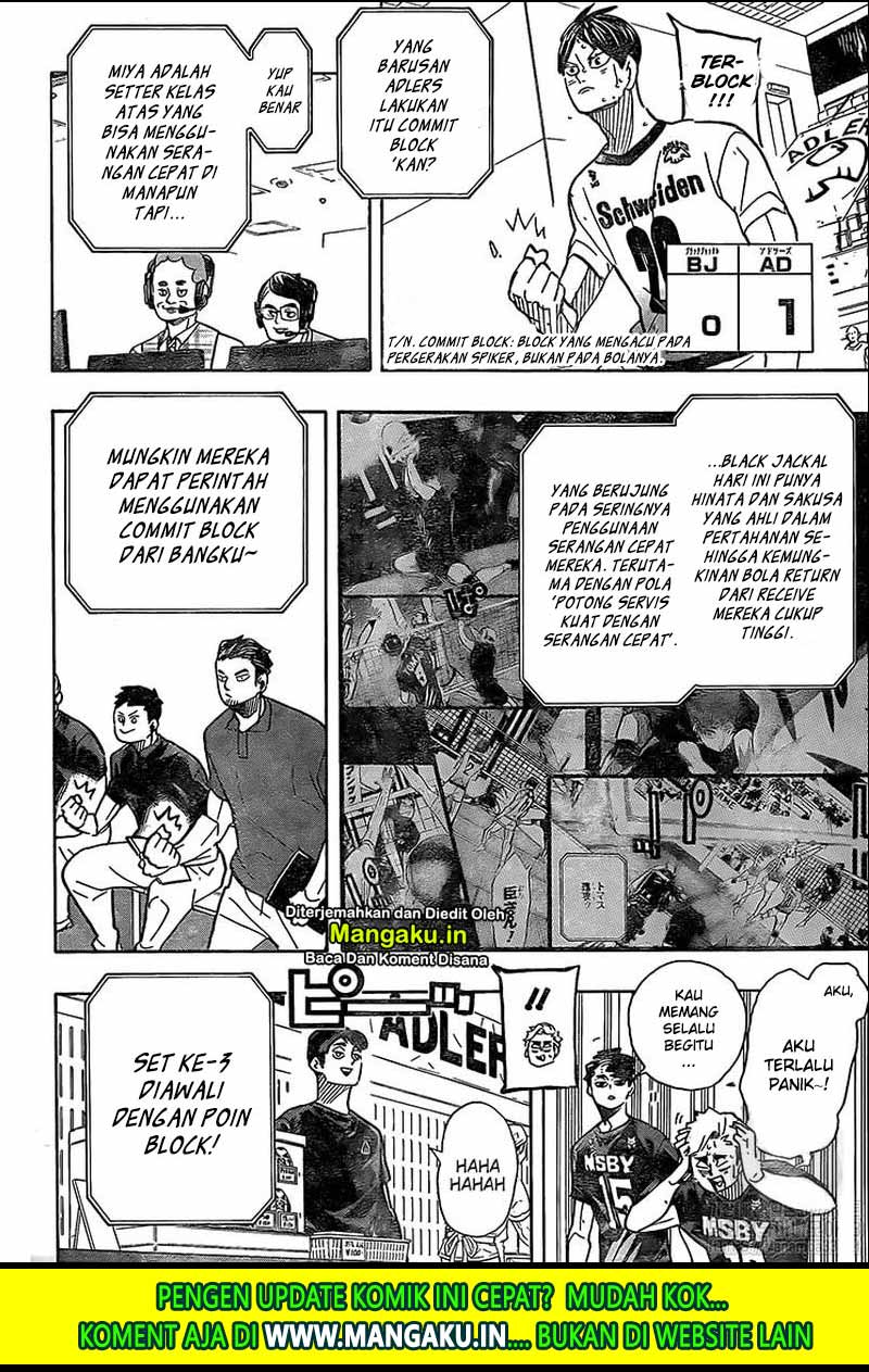 Haikyuu!! Chapter 390 Gambar 6