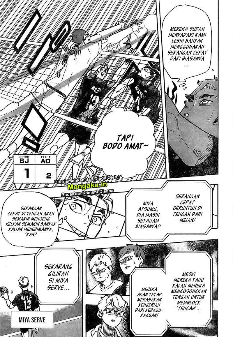 Haikyuu!! Chapter 390 Gambar 9