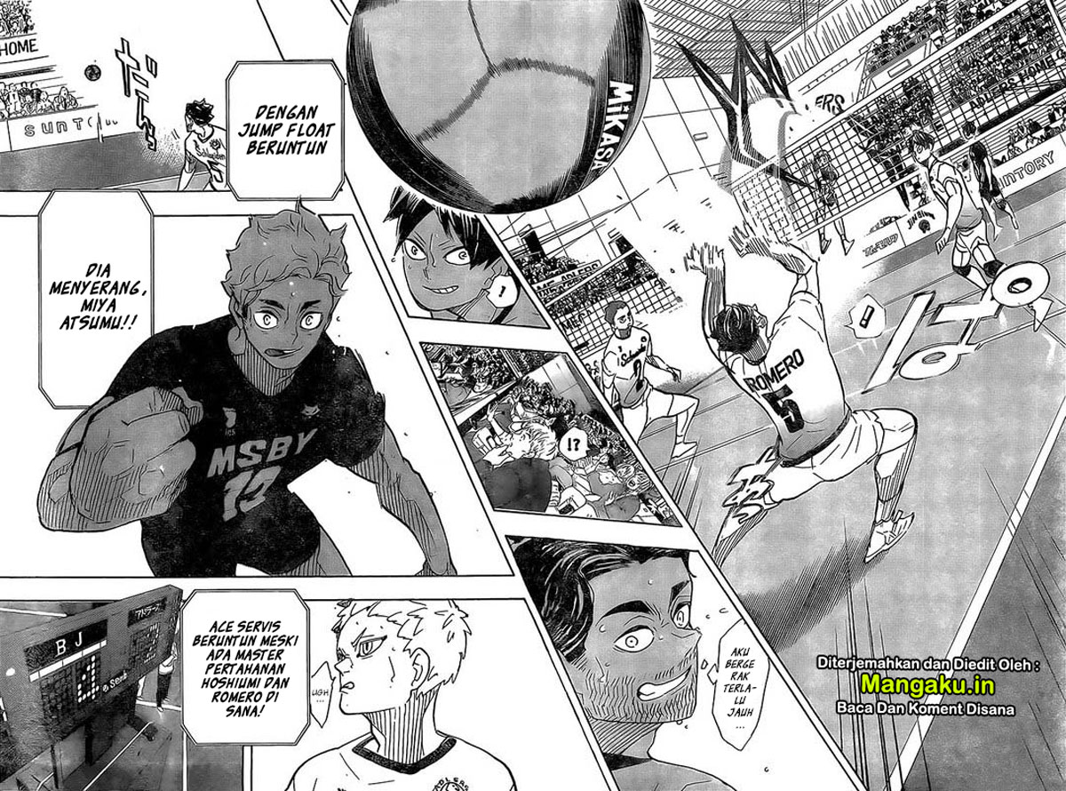 Haikyuu!! Chapter 390 Gambar 16