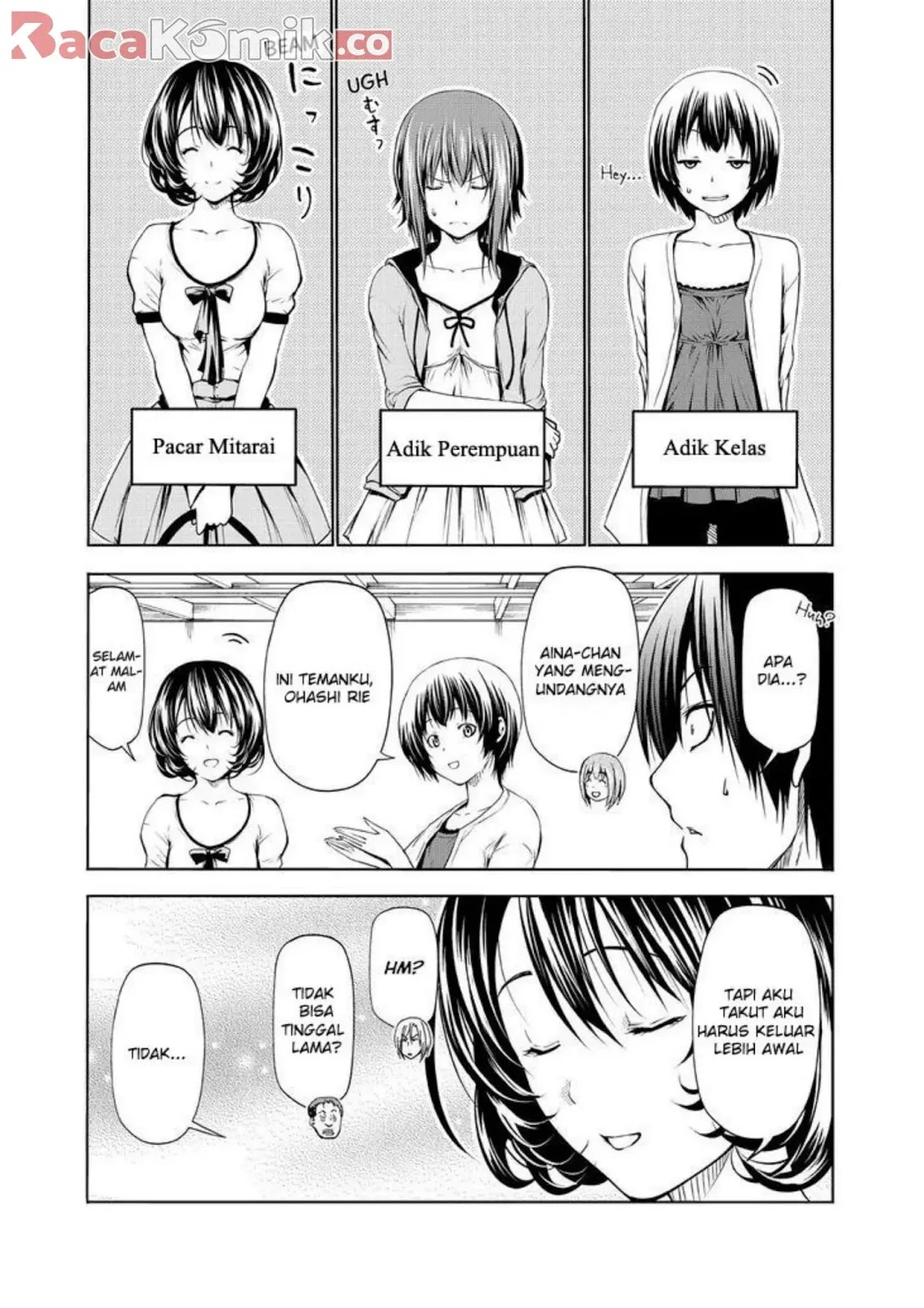 Grand Blue Chapter 59 Gambar 9
