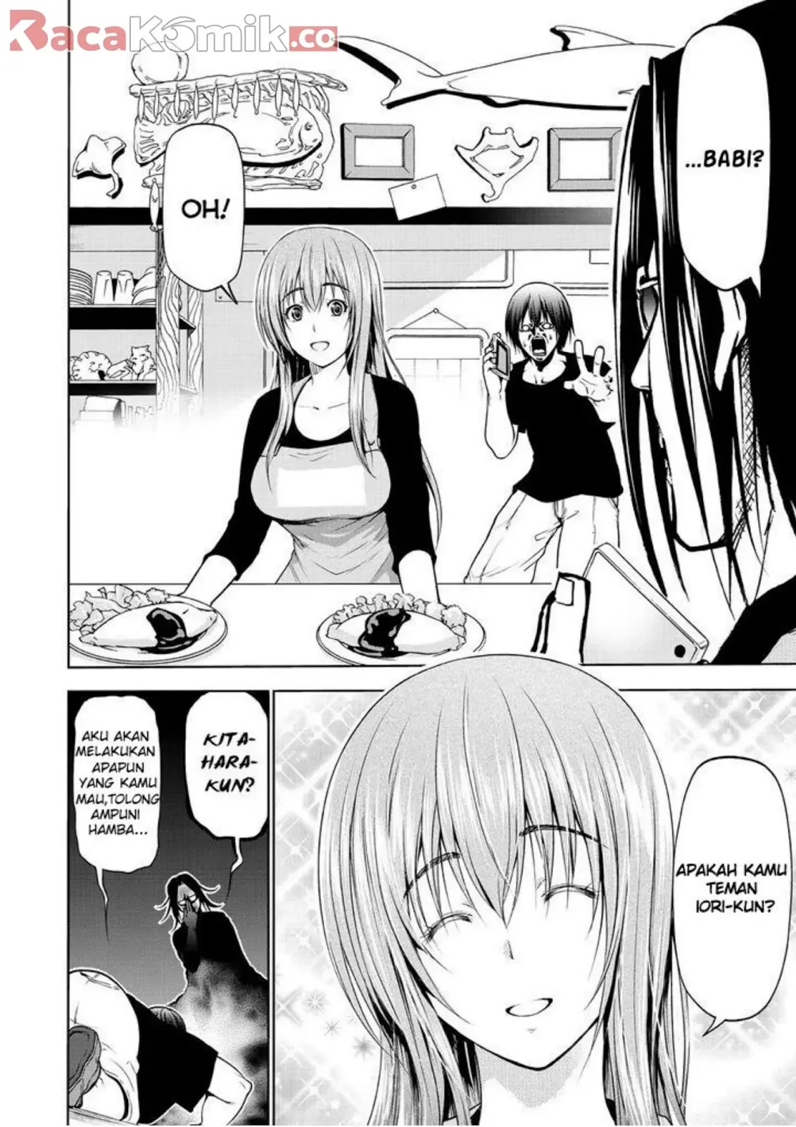 Grand Blue Chapter 59 Gambar 3