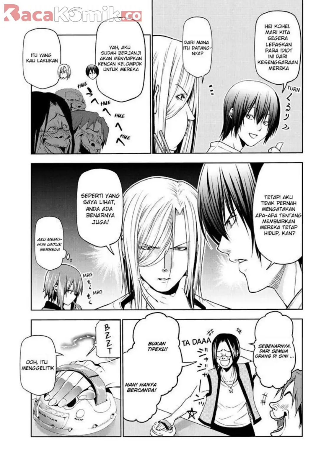 Grand Blue Chapter 59 Gambar 34
