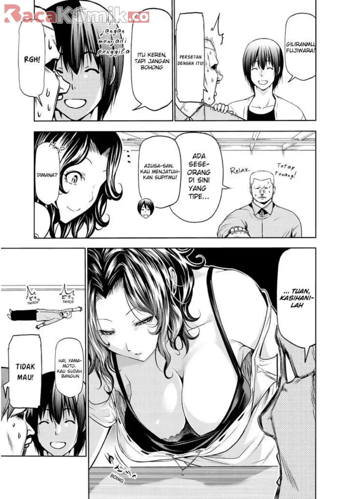 Grand Blue Chapter 59 Gambar 36