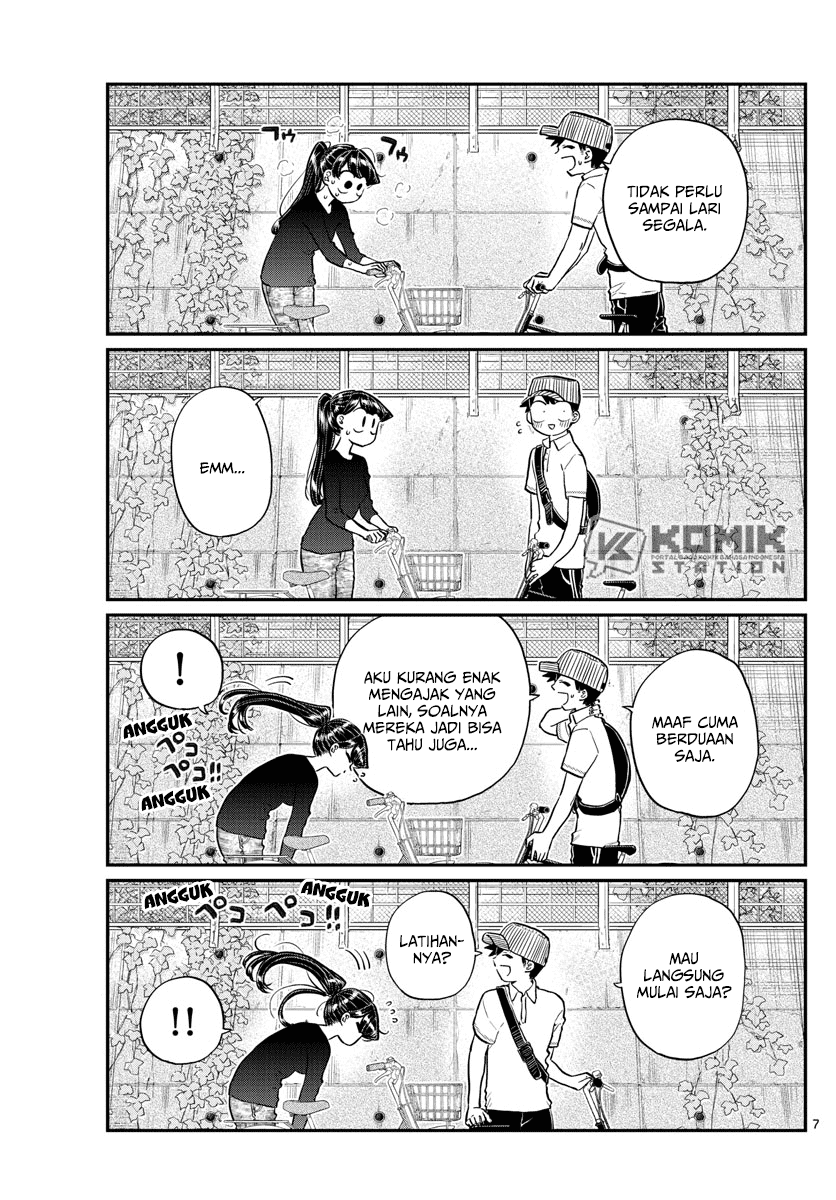 Komi-san wa Komyushou Desu Chapter 187 Gambar 10