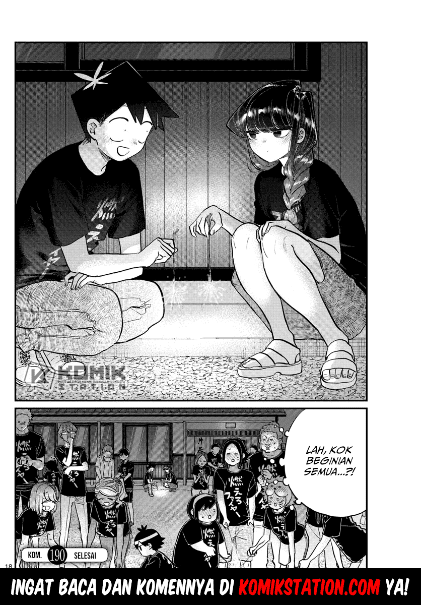 Komi-san wa Komyushou Desu Chapter 190 Gambar 4