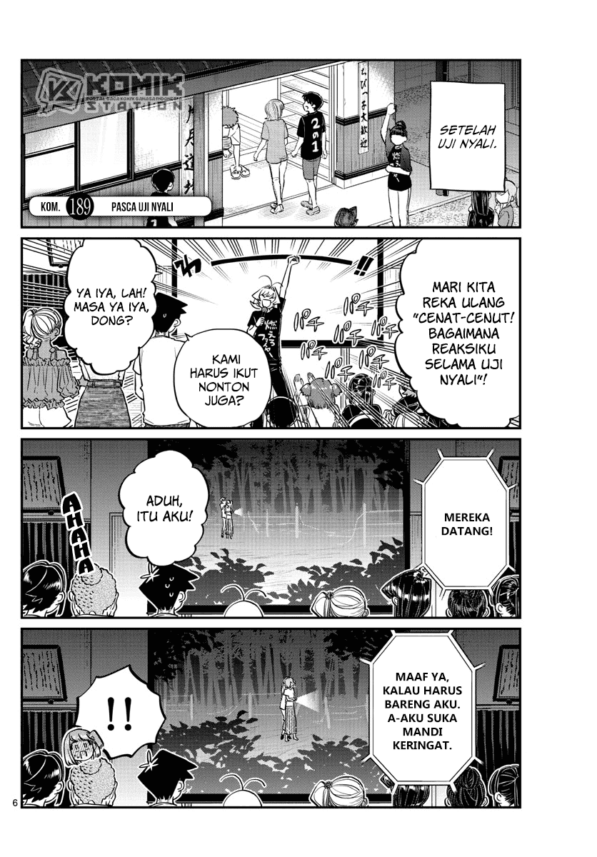 Manga Komi-san wa Komyushou Desu Chapter 189 gambar nomor 2